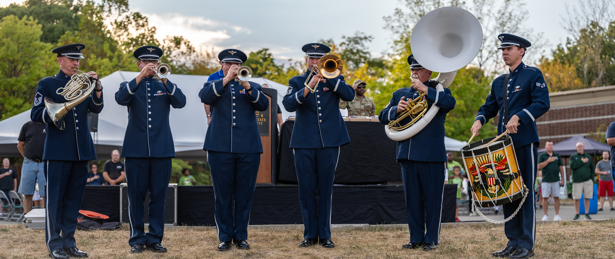 Spirit of Freedom performs a ceremonial set.